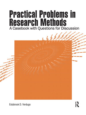 cover image of Practical Problems in Research Methods